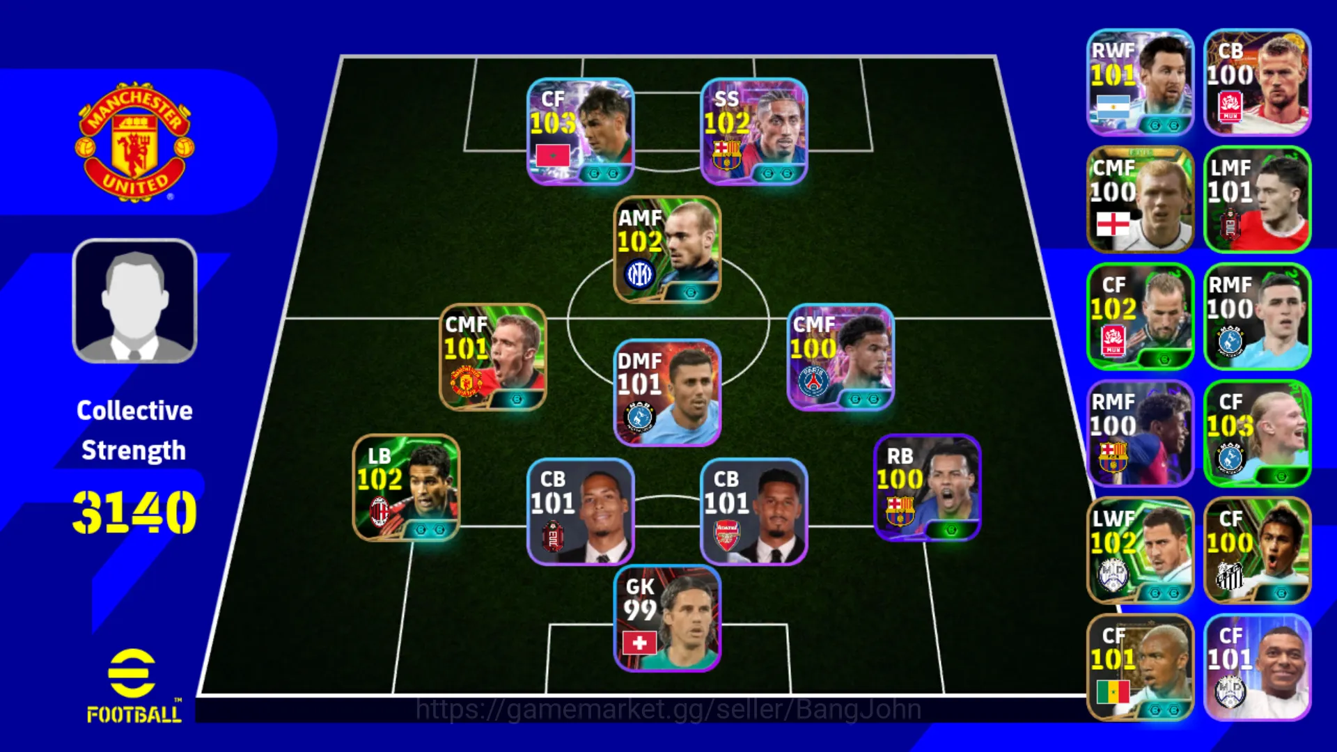 eFootball Others Power 3140 | Brahim Diaz Show Time | Raphinha Show image 1