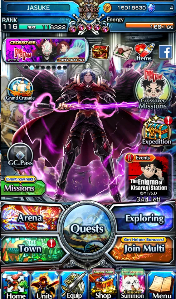 Grand Summoners Mid-Game [GLOBAL]|Rank 116|24 Ascend[SaitamaTW+SP art, Inum image 1