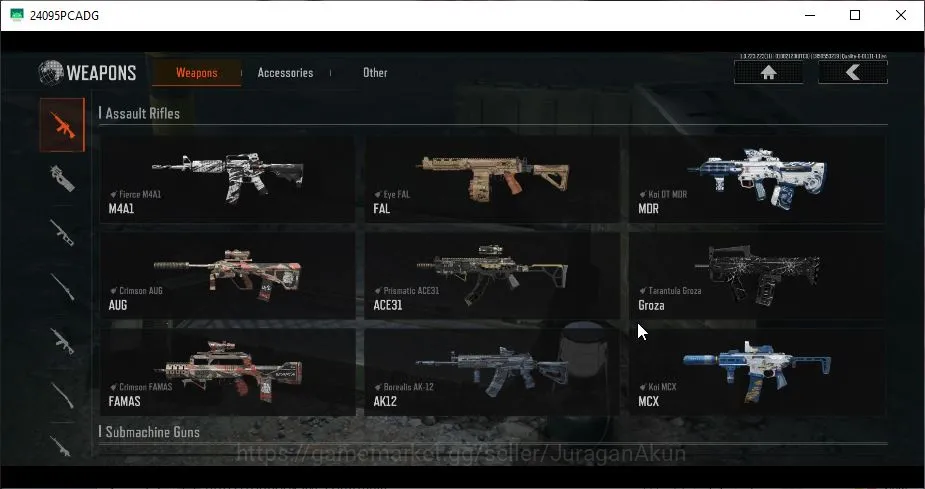 Arena Breakout Accounts High-End [MOBILE] Lv30|SV 51M|CV 34M|Ready Raid|Sumek Suit|Shovel Machete|Many Weapon Skin| Gear 2