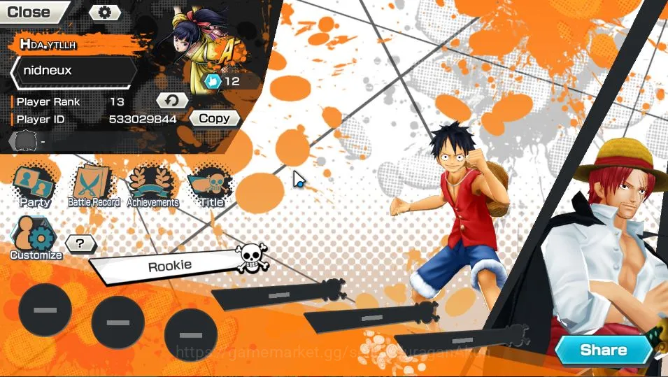 One Piece Bounty Rush Accounts Starter Global|4 META EX| Awaken Rob Lucci,Strongest Alive Kaido,Great Pirate Newgate,BMO 2