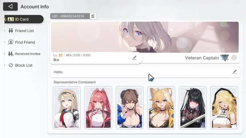 Chaos Zero Nightmare Accounts Global Lv32|7 SSR(Yuki,Mei Lin,Haru,Rin,Orlea,Magna,Luke,Etc)|11 4