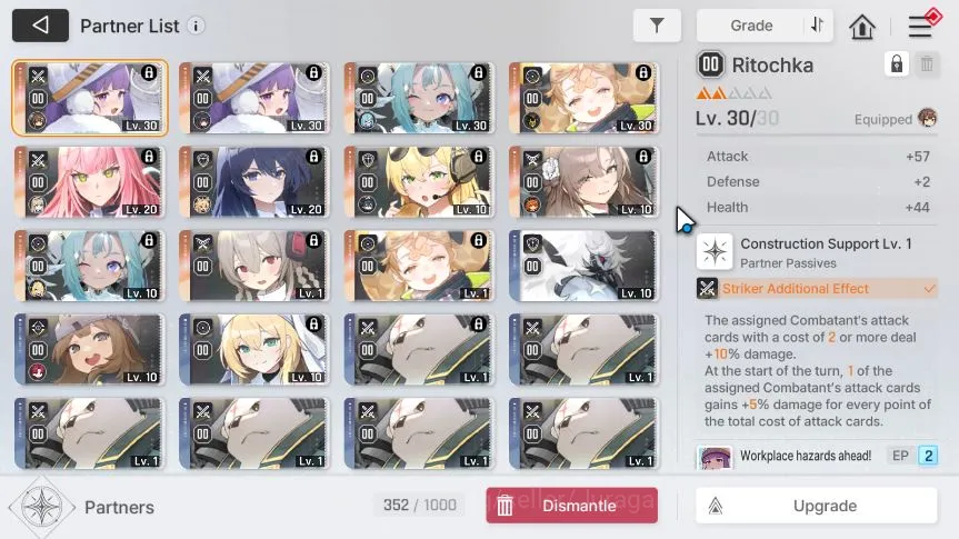 Chaos Zero Nightmare Accounts Global Lv32|7 SSR(Yuki,Mei Lin,Haru,Rin,Orlea,Magna,Luke,Etc)|11 5