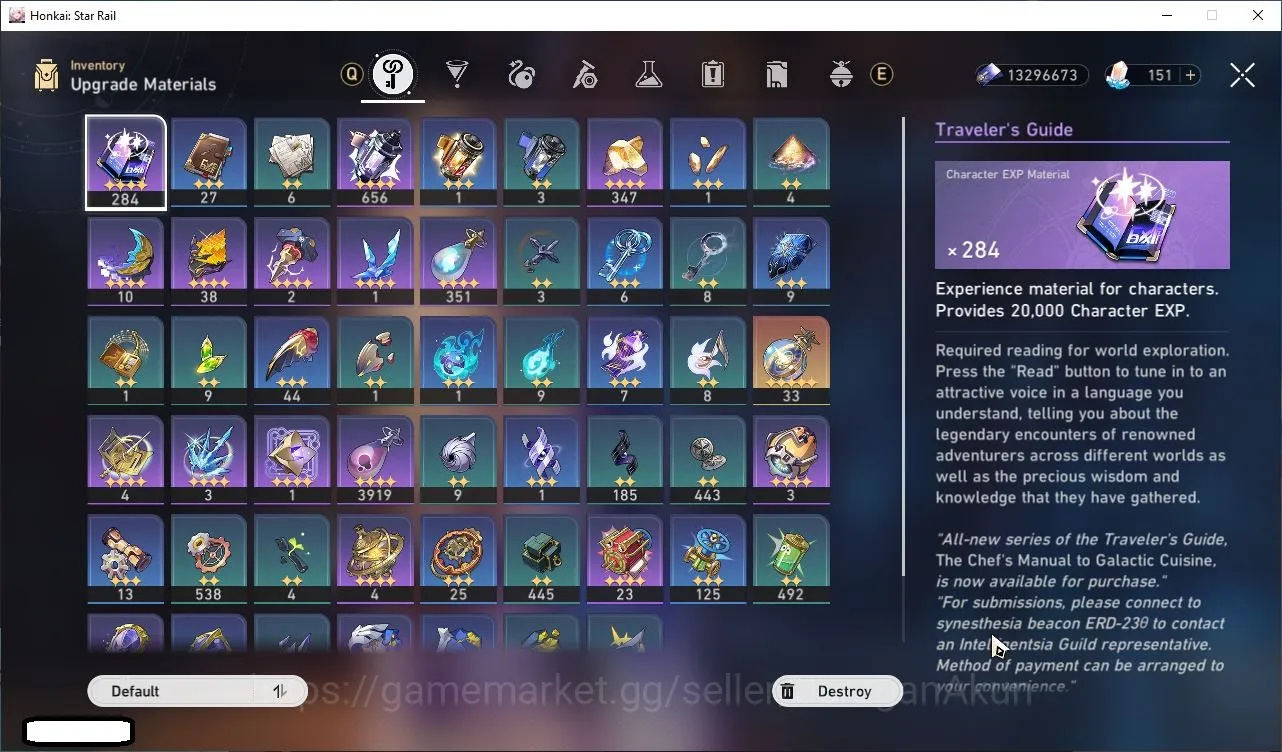 Honkai Star Rail Accounts Mid Game ASIA |TL66| 11 Limited [Acheron+Sign,Phainon,Robin,Jingliu,Huohuo,Danil,Black 3