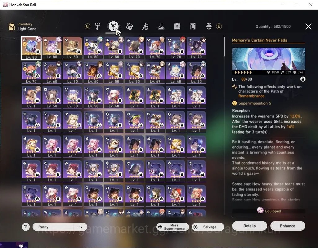 Honkai Star Rail Accounts End Game ASIA |TL 67|Free GI| 8 Limited |Evernight+Sign,Castorice,Huohuo,Anaxa,Mydei,Etc|Mc 3