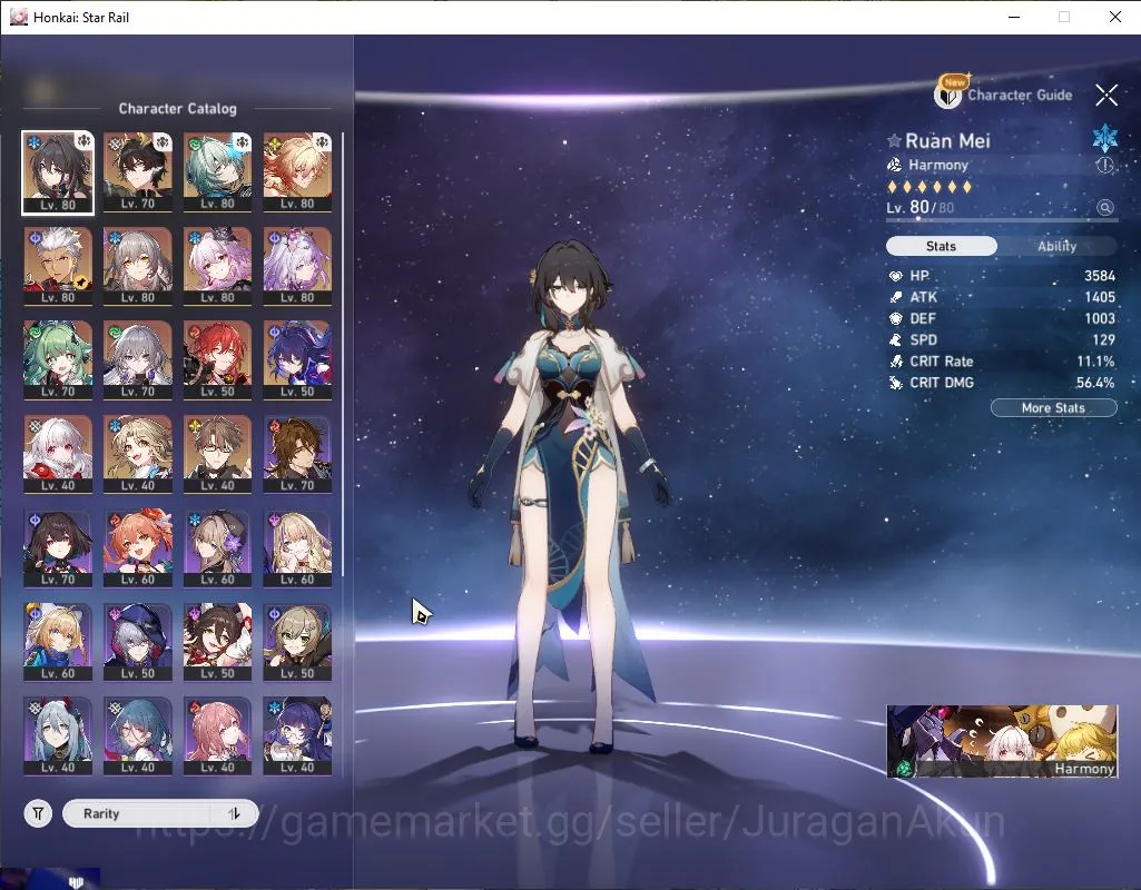 Honkai Star Rail Accounts End Game ASIA |TL 67|Free GI| 8 Limited |Evernight+Sign,Castorice,Huohuo,Anaxa,Mydei,Etc|Mc 4