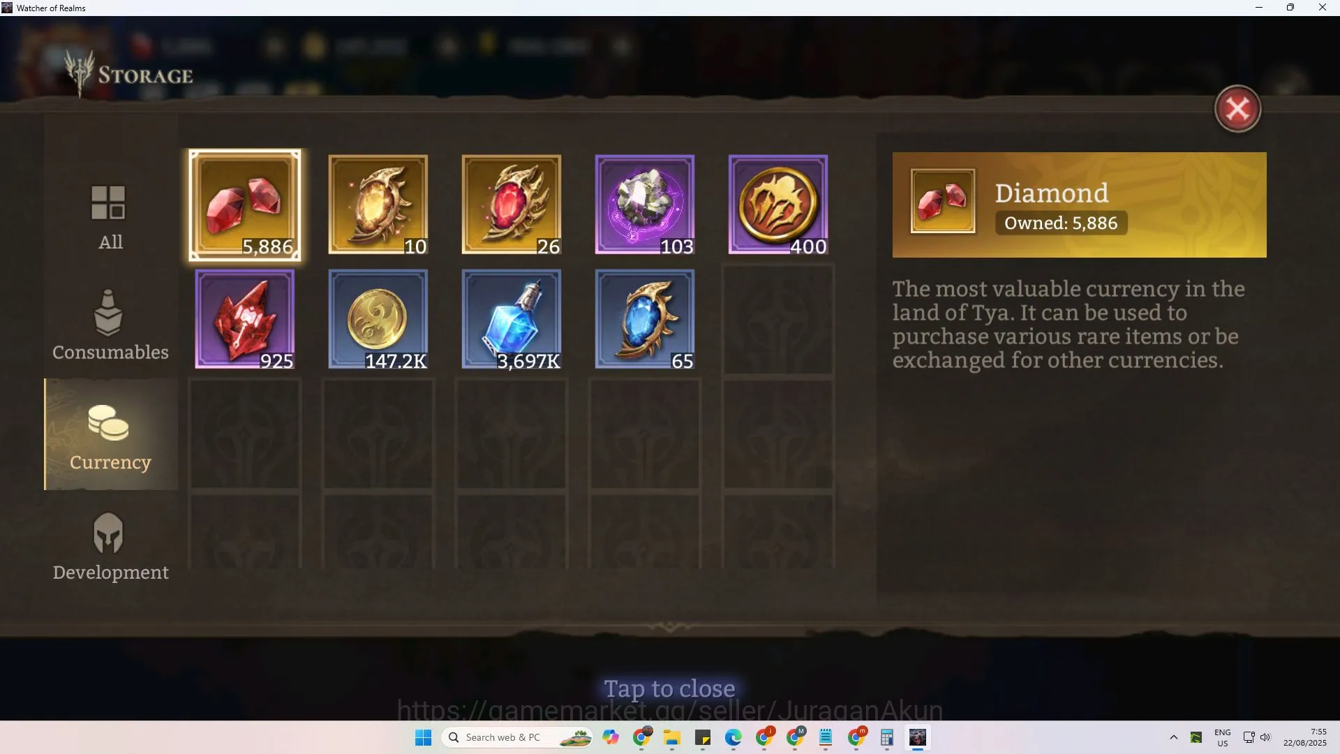 Watcher of Realms Accounts End-Game Global 600xx|4.1M Power|5Lord(Praetus,Cyrus,Twinfiend,etc)+1Unnamable(Ymiret 9