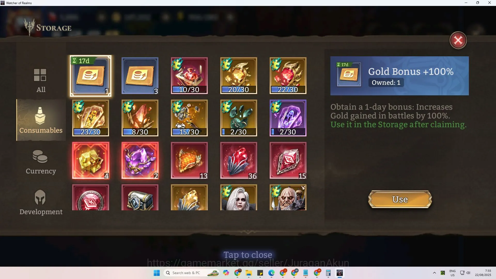 Watcher of Realms Accounts End-Game Global 600xx|4.1M Power|5Lord(Praetus,Cyrus,Twinfiend,etc)+1Unnamable(Ymiret 10