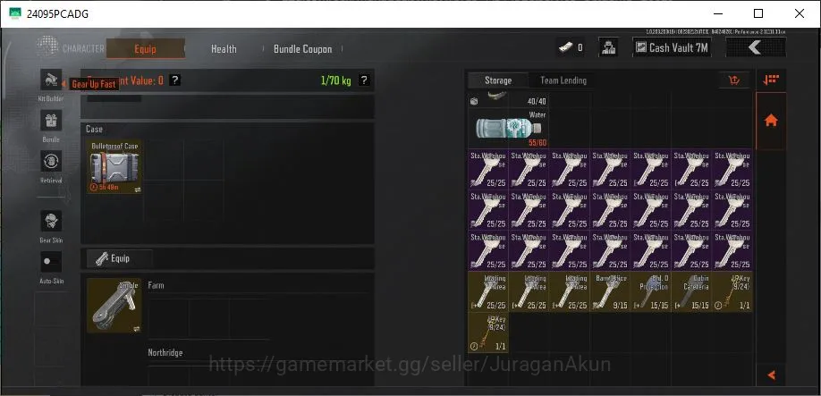 Arena Breakout Accounts Mid-Tier [MOBILE]SV 11M|CV 7M|Battle Machete,Denied UMP45,Fearless USAS12,Borealis AK-12 |CN 5