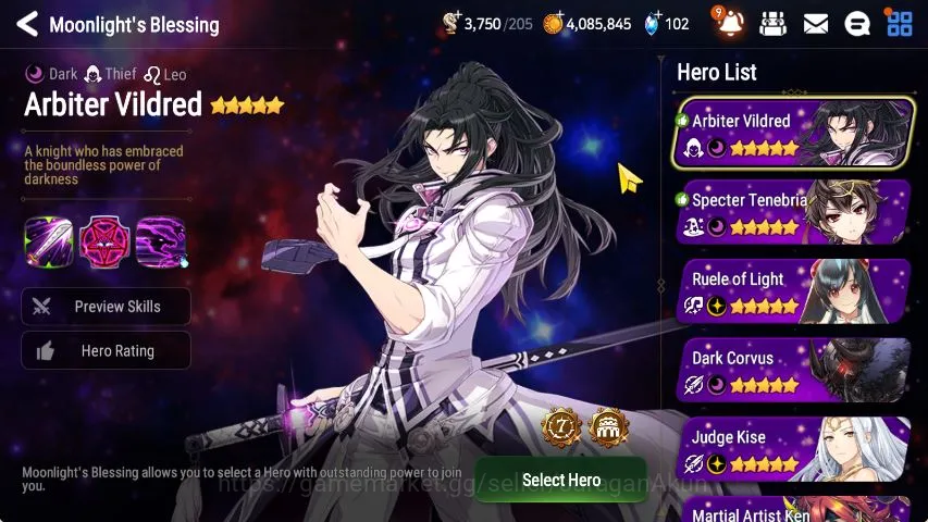Epic Seven Accounts Starter Global Unverif|Fresh Starter|2 ML(Eternal Ludwig, Har setti)+ Lidica,Violet,etc|POH 5