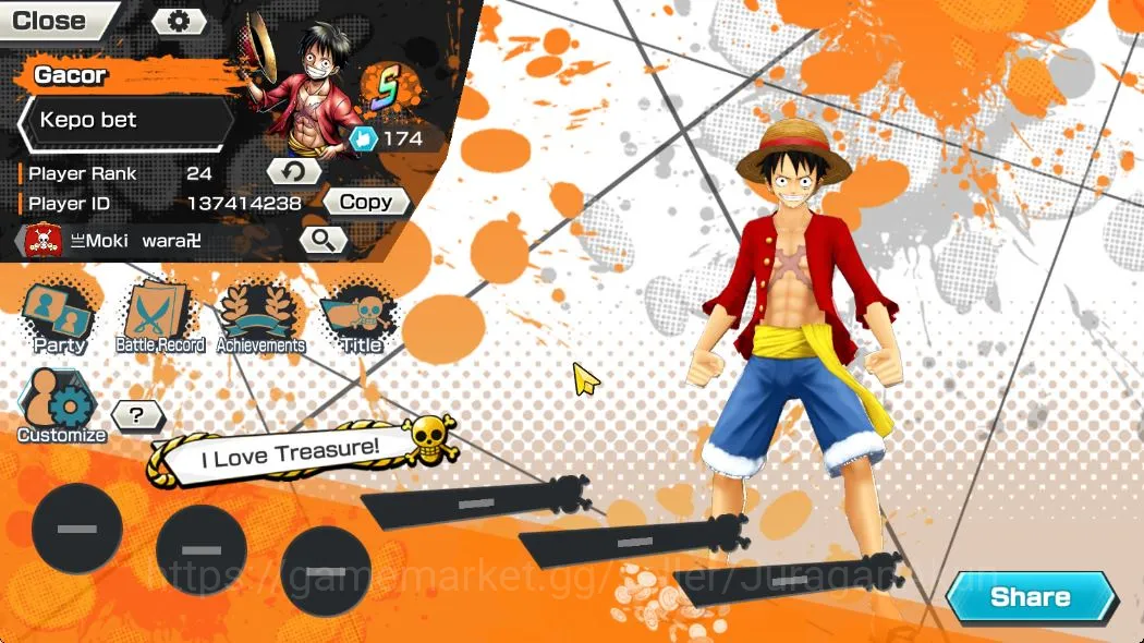 One Piece Bounty Rush Accounts Mid-Tier Global|8 META Extreme[Linlin,Kuzan,Roronoa 2