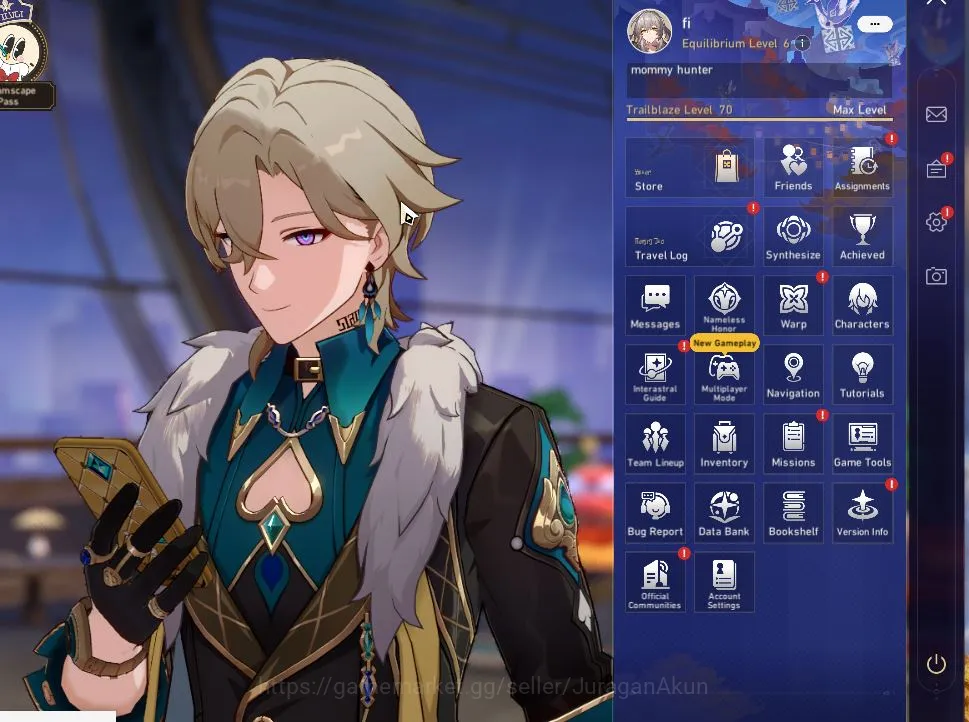 Honkai Star Rail End Game ASIA|TL 70|16 Limited|[Acheron E2,kafka,Jingliu,Fi image 1