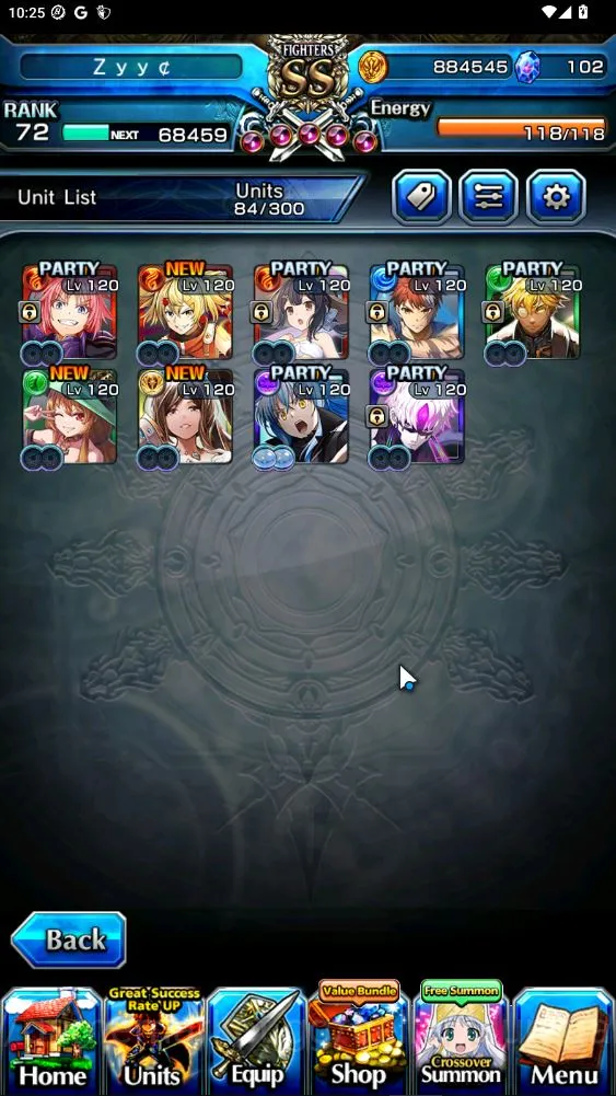 Grand Summoners Accounts Global|Best Starter|Rank 72|9 Ascend [ShiroEmiyaTW image 2