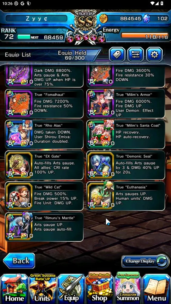 Grand Summoners Accounts Global|Best Starter|Rank 72|9 Ascend [ShiroEmiyaTW image 4