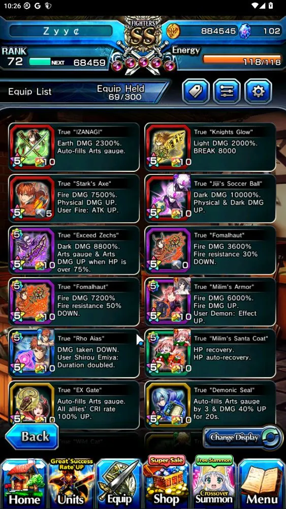 Grand Summoners Accounts Global|Best Starter|Rank 72|9 Ascend [ShiroEmiyaTW image 5