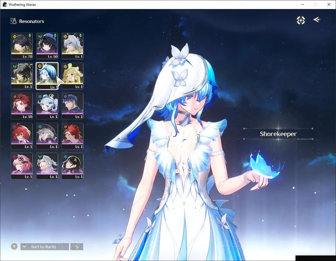Wuthering Waves Accounts Starter NA|UL 45| 3  Limited | Qiuyuan+Sign,Shorekeeper+Sign,Zani | DB Lv 25|MC Female|Log 2