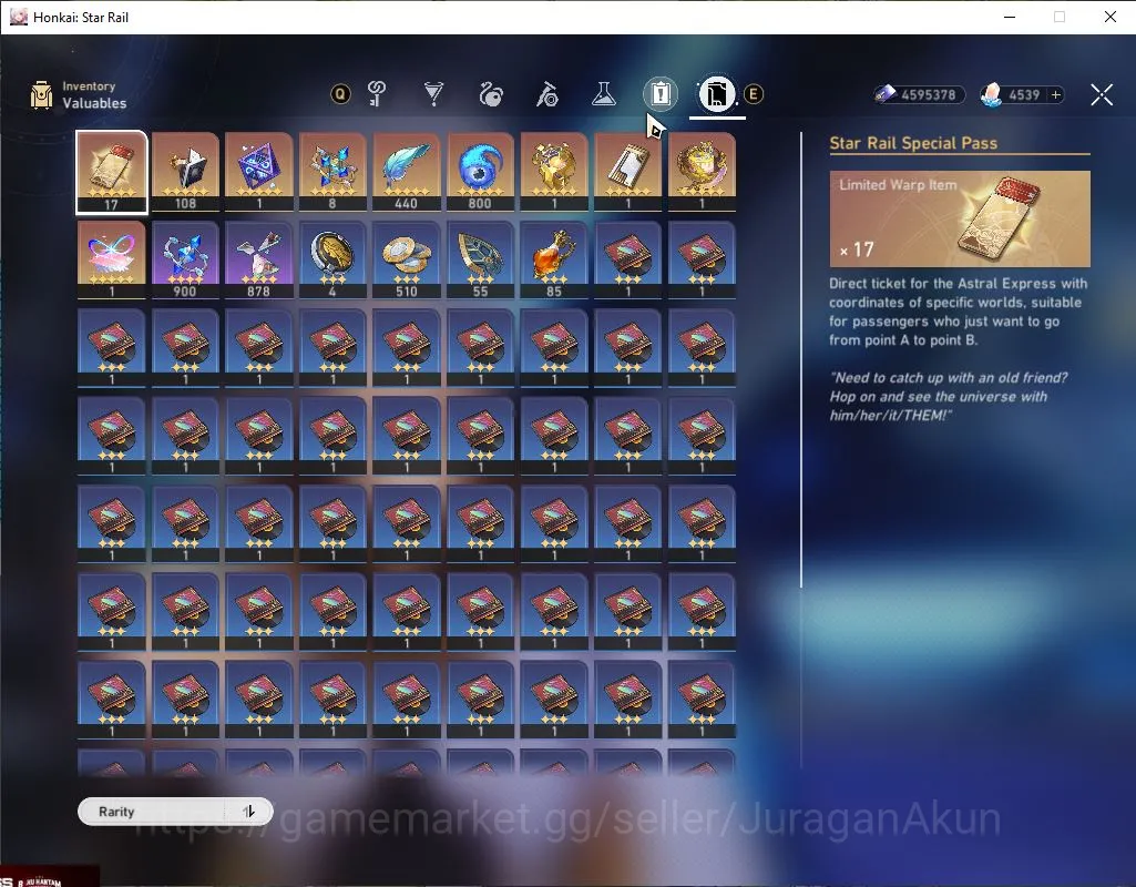 Honkai Star Rail Accounts ASIA |TL 70| 15 Limited |Acheron+Sign,Archer+Sign, image 4