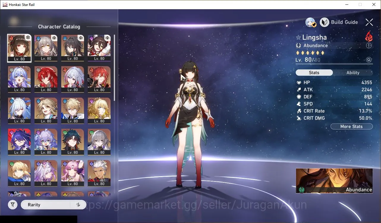 Honkai Star Rail Accounts Mid Game ASIA|TL70|Limited 13 [Robin+Sign,Ruan 3
