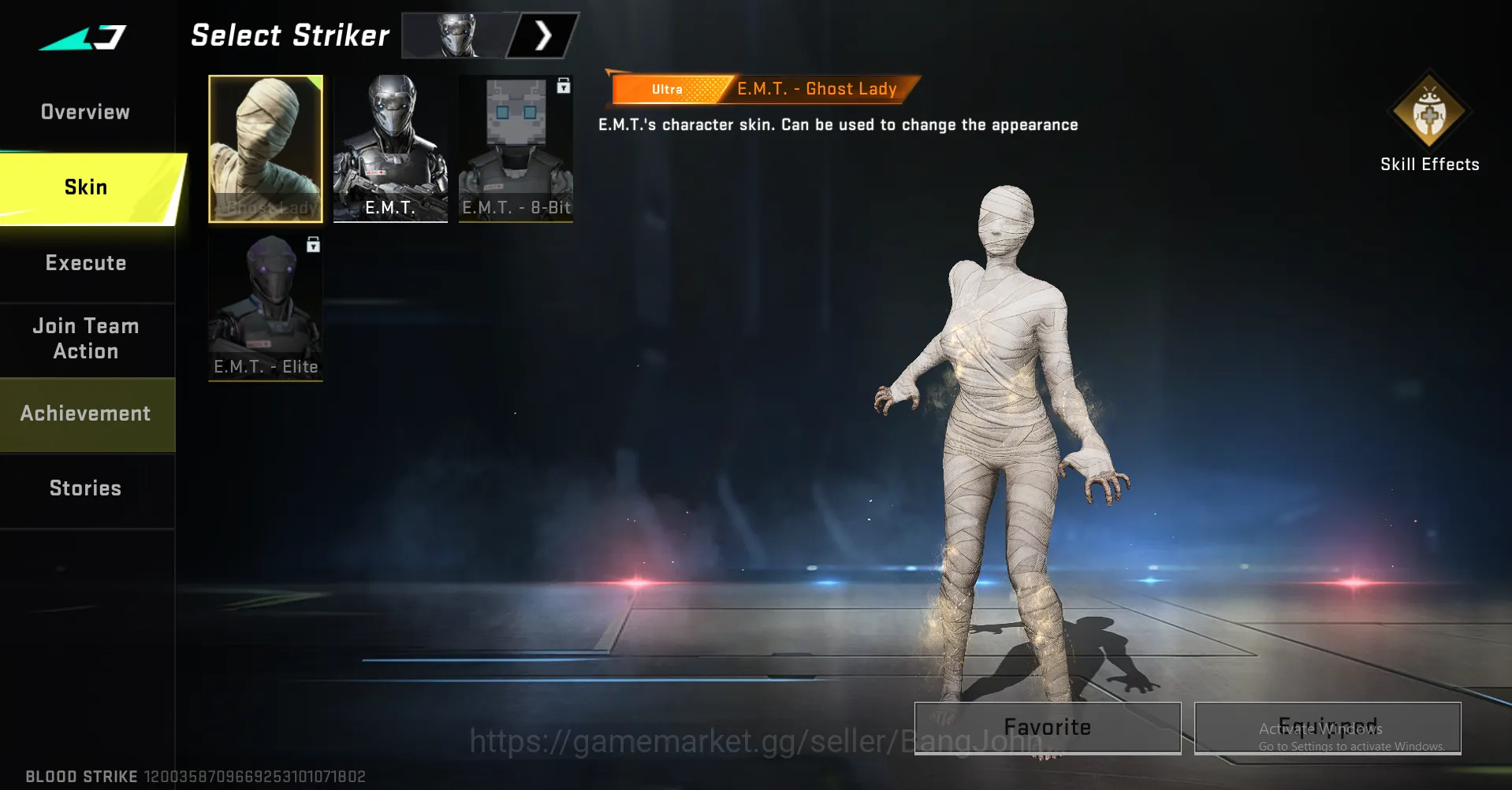 Blood Strike Accounts Others Polosan EMT Ultra | Change Name ~ BS146B 2