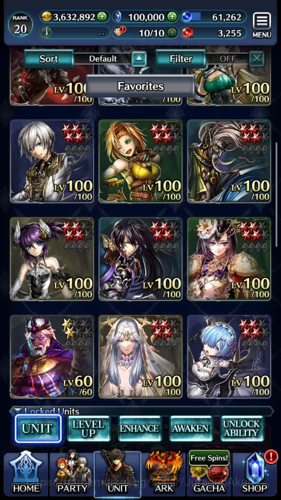 Last Cloudia Accounts Mid‑Game GLOBAL| Starter 100k Crystal + Collab Re:Zero Rem, Lilaha, etc | Code Only| Check SS (LC782) 2
