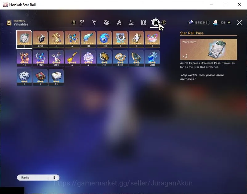 Honkai Star Rail Accounts Mid Game Asia|TL 67| 7 Limited |(Cyrene,Phainon,Archer)+Sign [Sunday,Saber,Ruan Mei Etc] |MC 5