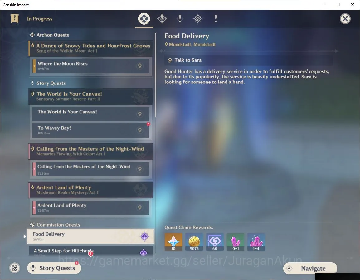 Genshin Impact Accounts End Game ASIA|AR60| 19 Limited + 6 [5 Star's Weapon] Neuvill+Sign,Raiden 4