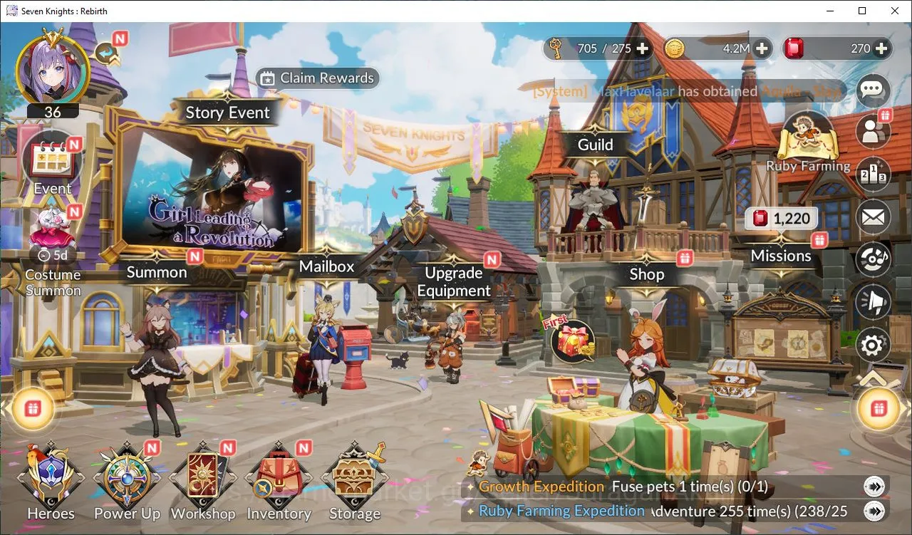 Seven Knights Re:Birth Accounts [Re:BIRTH]Global300xx|24 Legend,11 SPECIAL|KyleTC5 image 1