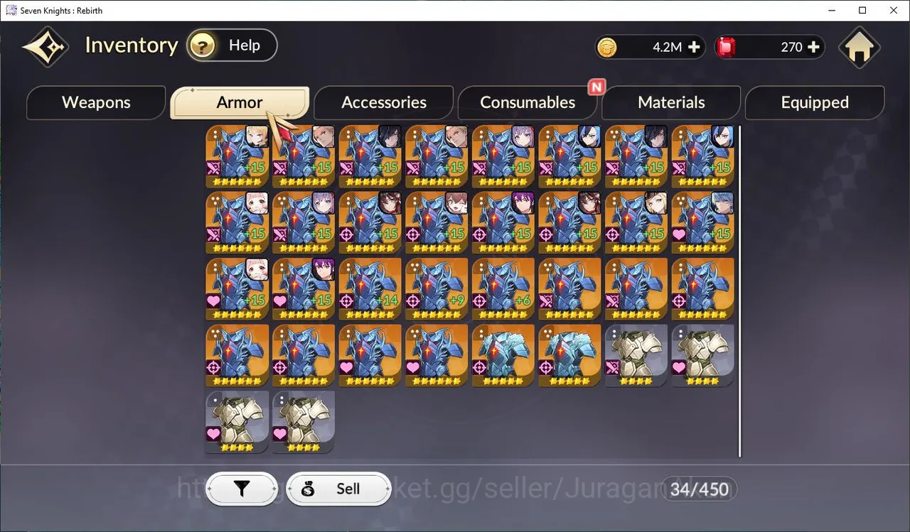Seven Knights Re:Birth Accounts [Re:BIRTH]Global300xx|24 Legend,11 SPECIAL|KyleTC5 image 5