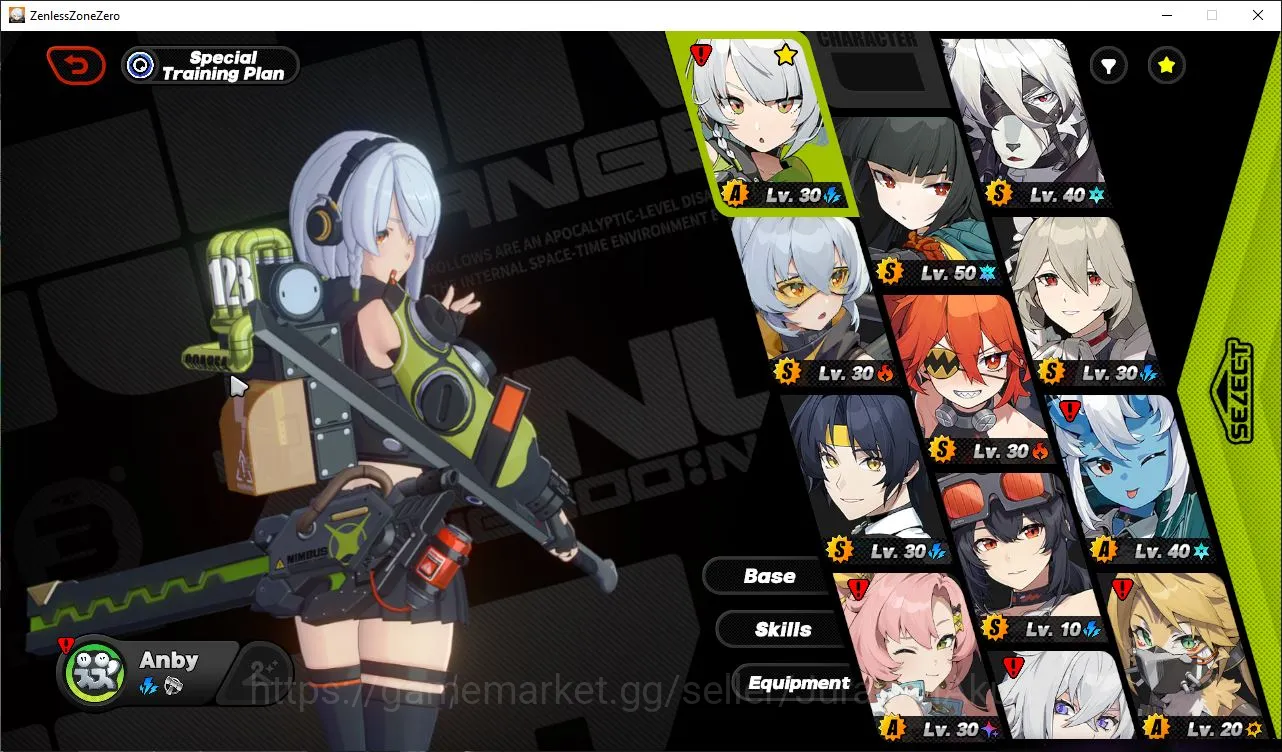 Zenless Zone Zero Accounts Mid-Game Asia IK53 |S 2 CH 2 | 2 Limit [Miyabi+Sign,Harumasa] + 5 Std|2 S WEngine|MC Wise|Take 2