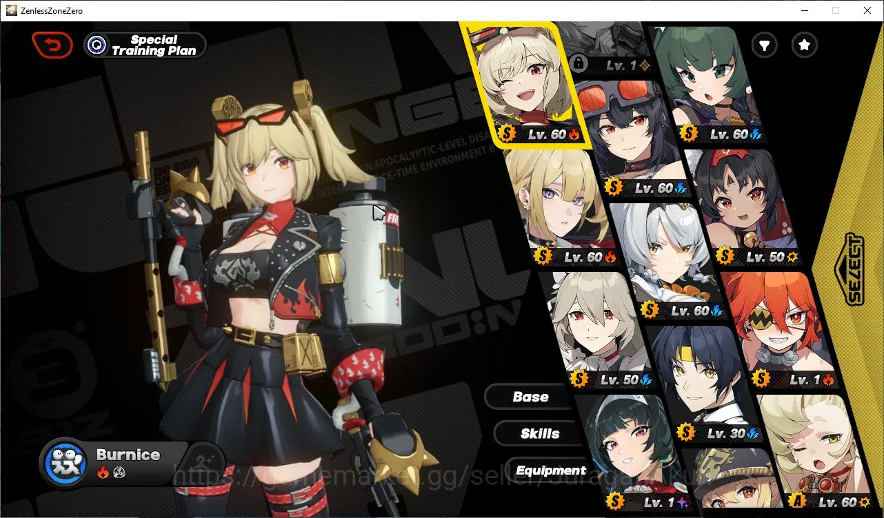 Zenless Zone Zero Accounts End-Game Asia IK 55|[Evelyn+Sign,Astra Yao M1+Sign,S 0 Anby+Sign,Qingyi+Sign,Brunice+Sign]+4 2