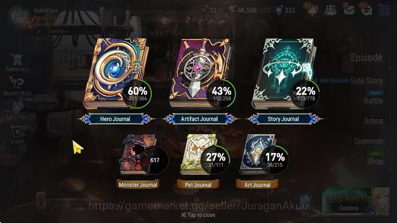 Epic Seven Accounts Asia verif|Best Starter|22 ML(NM Luna,DB Senya,Mai image 2