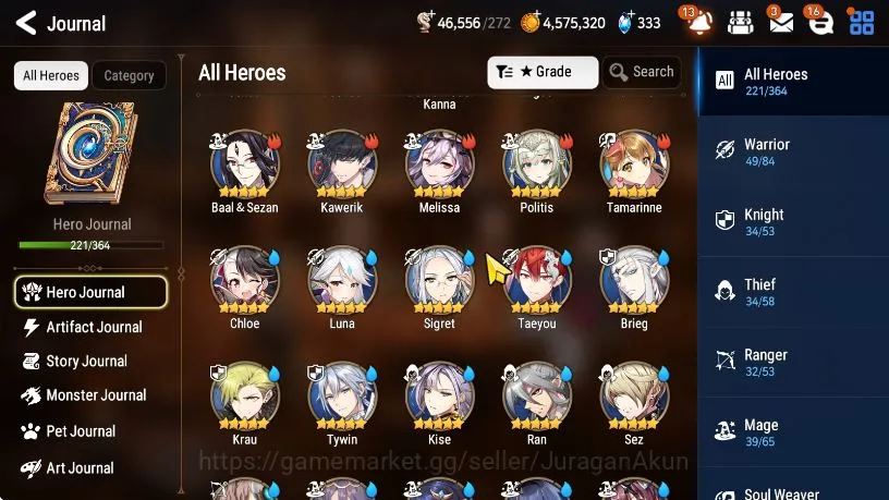 Epic Seven Accounts Asia verif|Best Starter|22 ML(NM Luna,DB Senya,Mai image 4