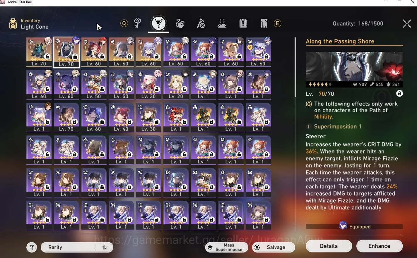 Honkai Star Rail Accounts Asia [TL65] 10 Limited (Acheron+Sign, Feixiao, Ave image 3