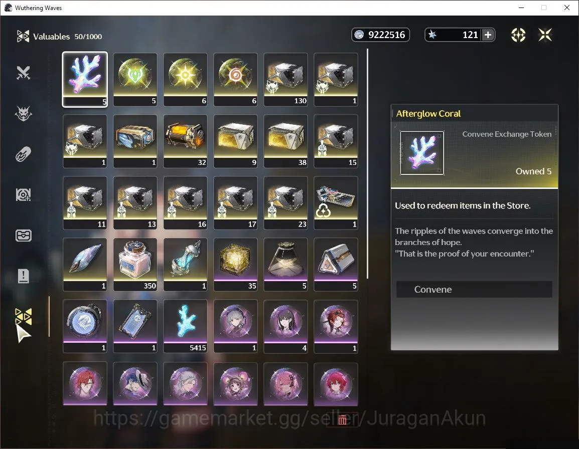 Wuthering Waves Accounts Mid-Game NA|UL 45| 3 Limited | Chisa+Sign,Shorekeeper+Sign,Phoebe+Sign | DB Lv25 |MC Female|Log 5