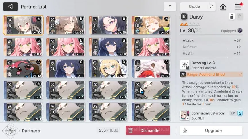 Chaos Zero Nightmare Accounts GLOBAL|Lv 31|7 SSR (Haru,Khalipe,Veronica,Hugo,Yuki,Rin,Renoa)+ 11 SR +10SR Partner|Cry 2K+Sig 3