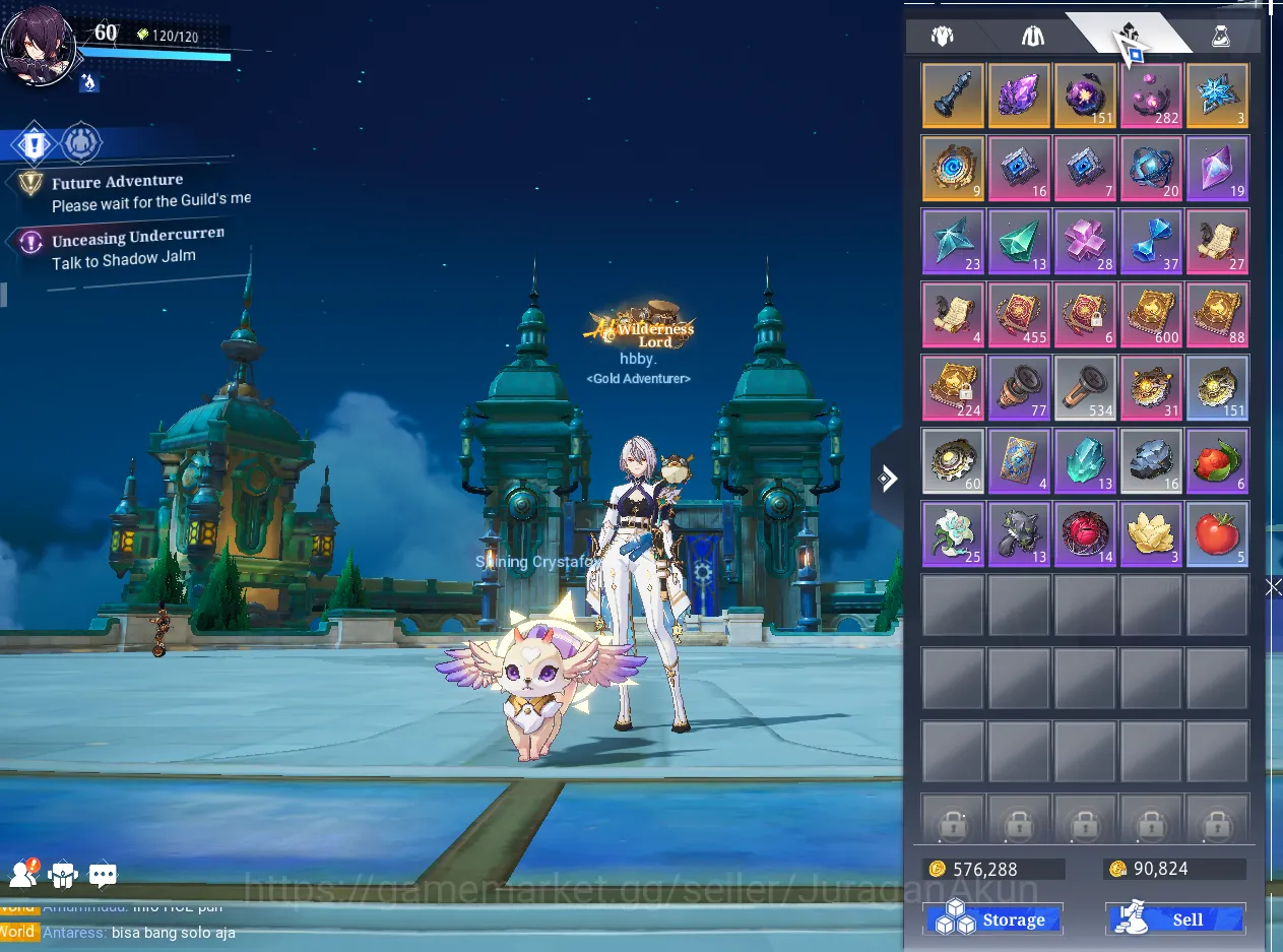 Crystal of Atlan Accounts Fresh SV THR 09 (ID) | Bounty Hunter Lv 60 Power 31k Power + 3 Pet + Many Resource |Log Google 3