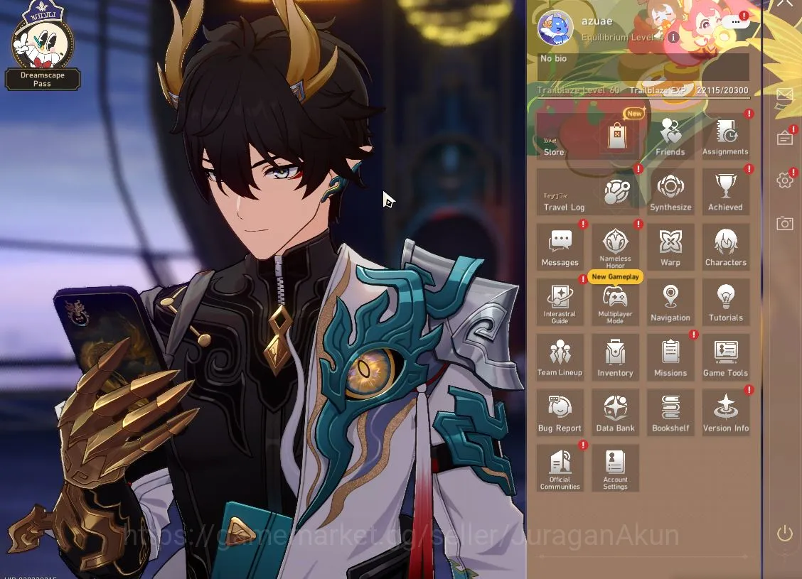 Honkai Star Rail Accounts Mid Game ASIA |TL 60|7 Limited|[Saber+Sign,The Herta+Sign,Archer+Sign,Ruan Mei 4