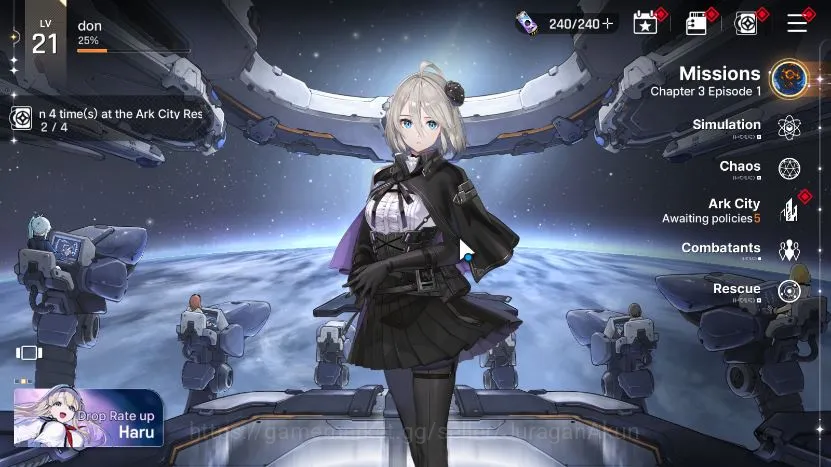 Chaos Zero Nightmare Accounts GLOBAL Lv21|4SSR (Veronica Haru Magna Orlea) 10SR(MikaM6,SelenaM2,MaribellM1,Cassius,etc) 10SR 5