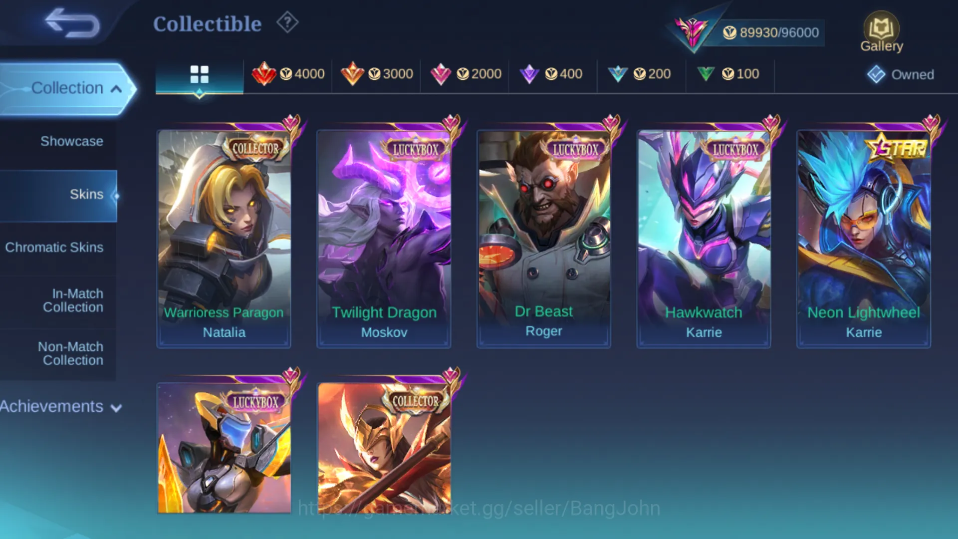 Mobile Legends: Bang Bang Accounts Hero 131 | Skin 333 | Legend Alucard | Aspirants L image 10