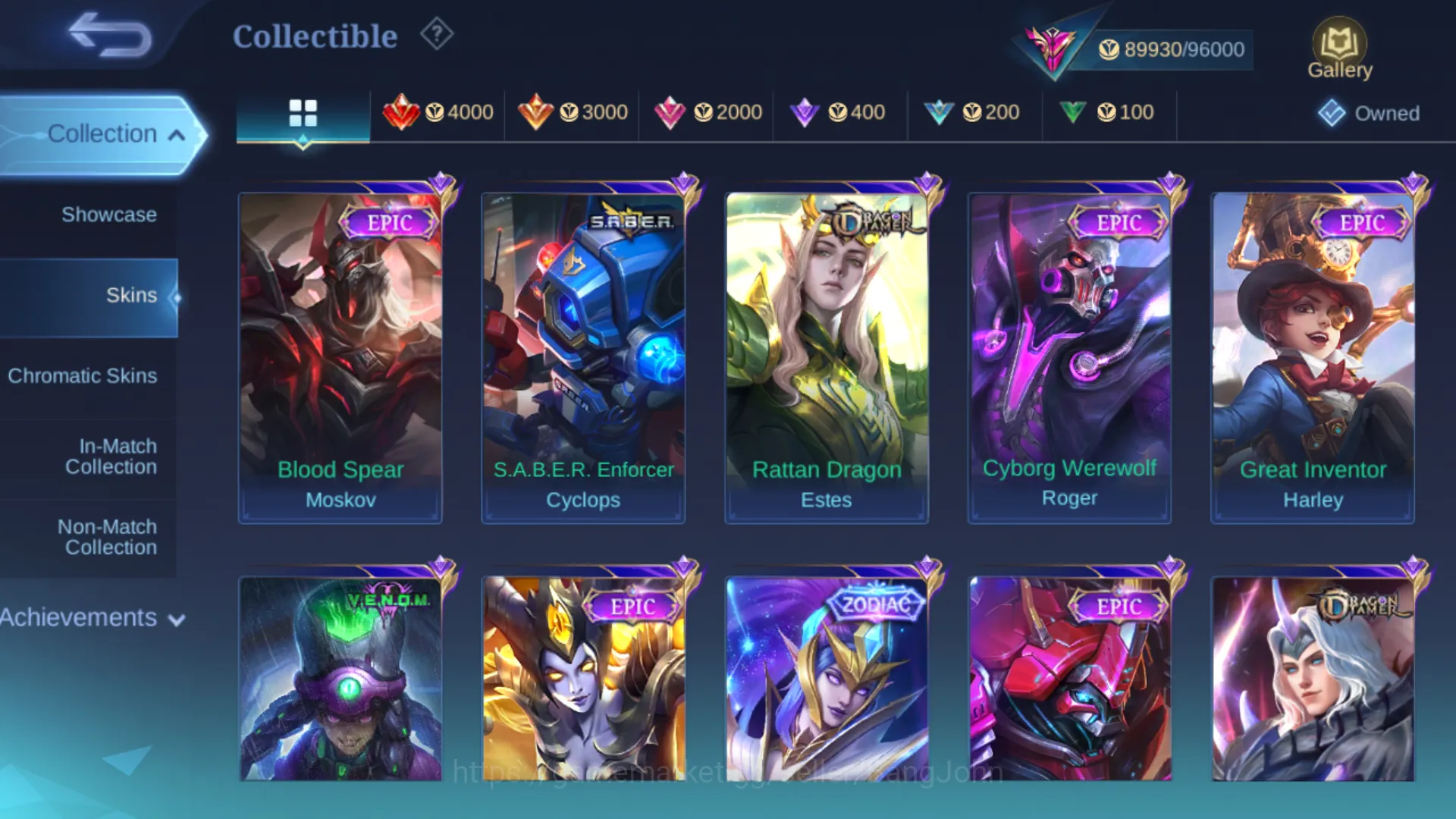 Mobile Legends: Bang Bang Accounts Hero 131 | Skin 333 | Legend Alucard | Aspirants L image 14