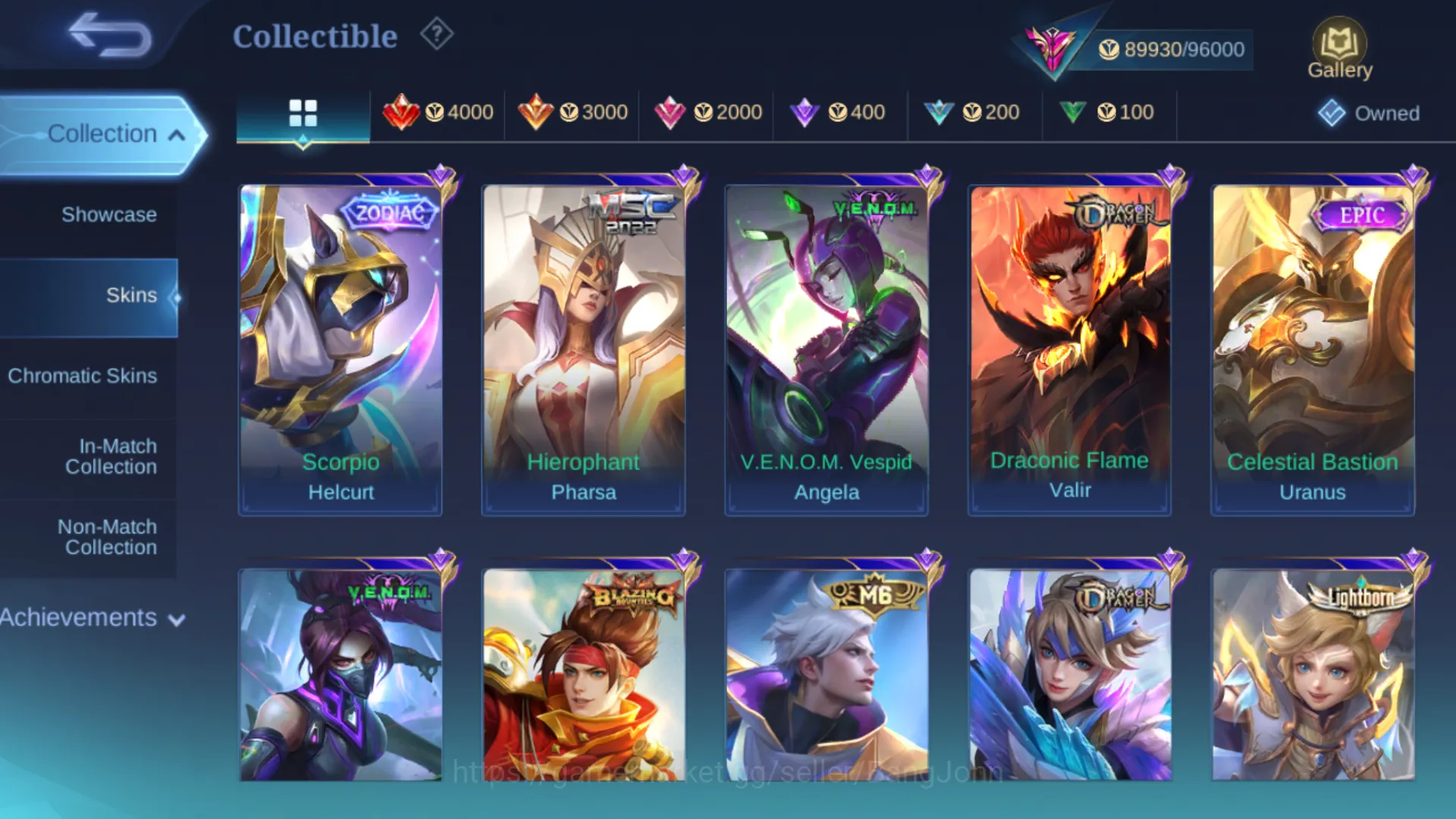 Mobile Legends: Bang Bang Accounts Hero 131 | Skin 333 | Legend Alucard | Aspirants L image 16