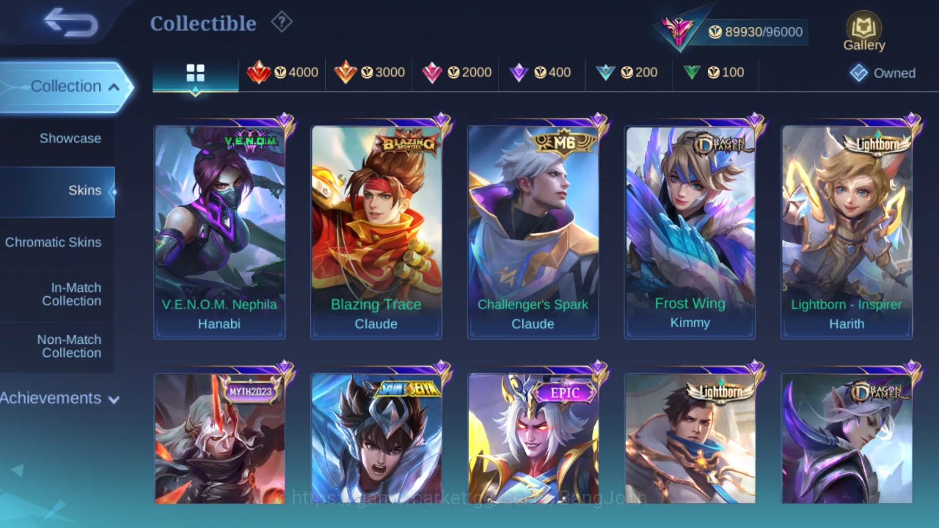 Mobile Legends: Bang Bang Accounts Hero 131 | Skin 333 | Legend Alucard | Aspirants L image 17