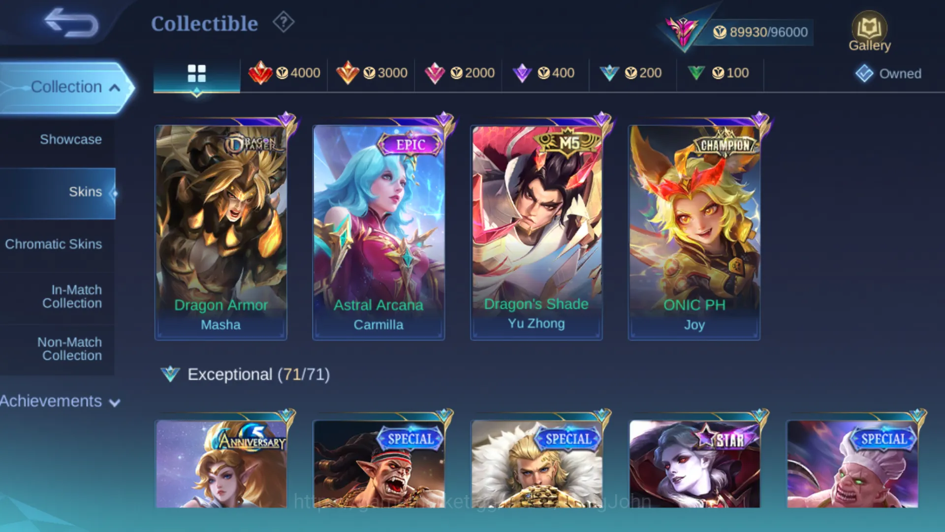 Mobile Legends: Bang Bang Accounts Hero 131 | Skin 333 | Legend Alucard | Aspirants L image 19