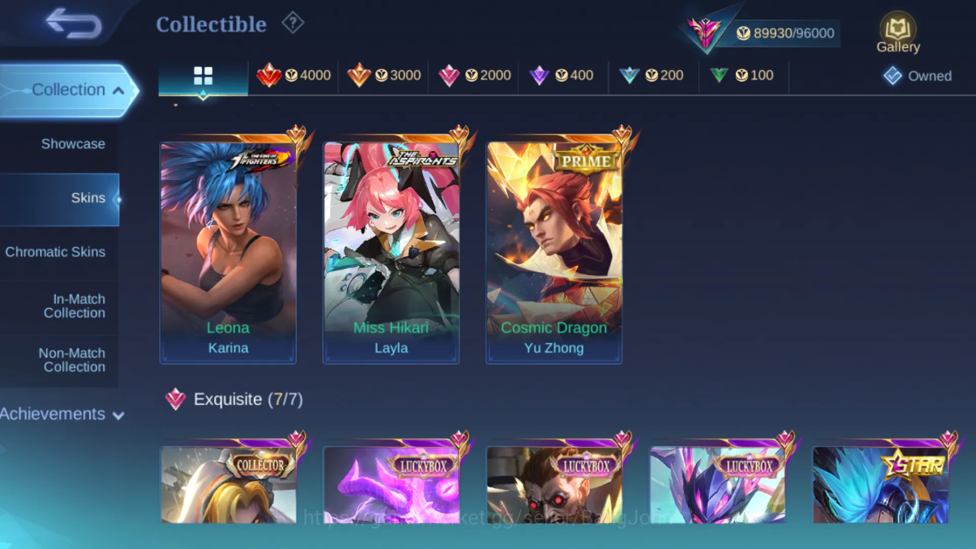 Mobile Legends: Bang Bang Accounts Hero 131 | Skin 333 | Legend Alucard | Aspirants L image 9