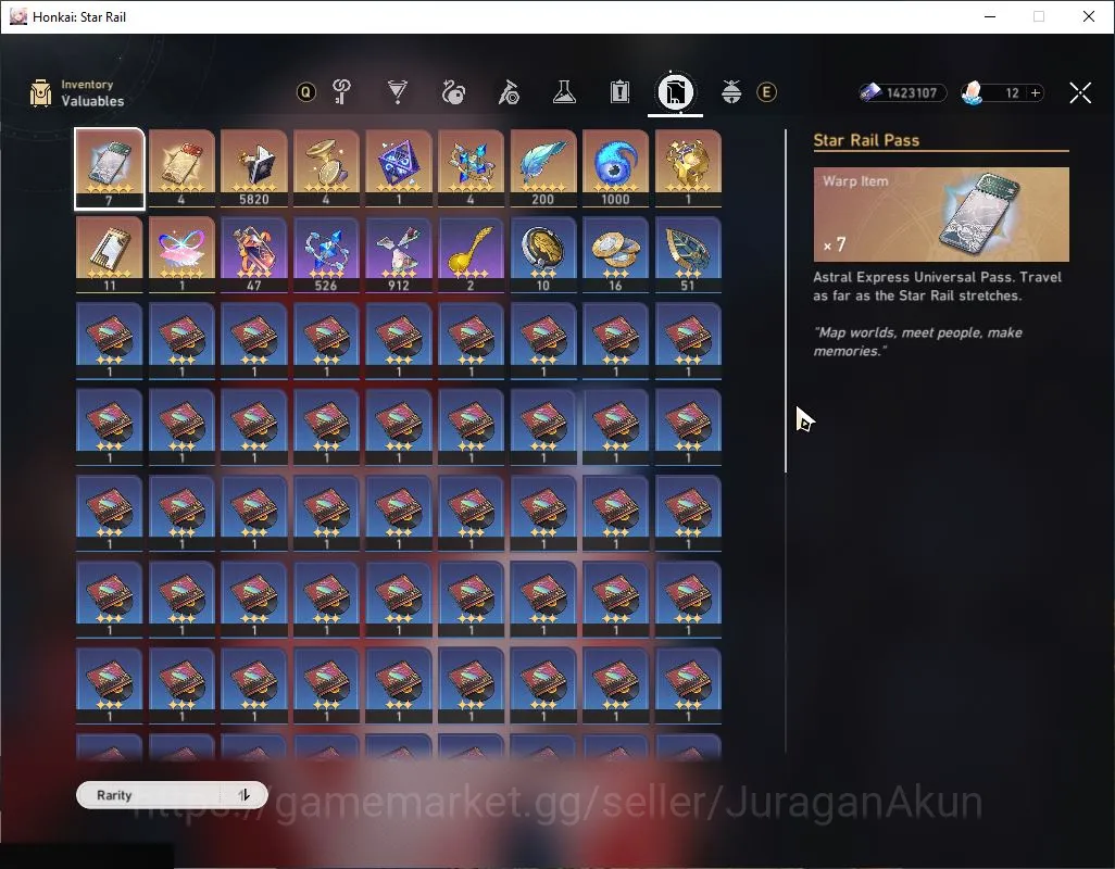 Honkai Star Rail Accounts ASIA|TL 70|14 Limit|[Mydei+Sign] Dante,Anaxa,Lings image 3