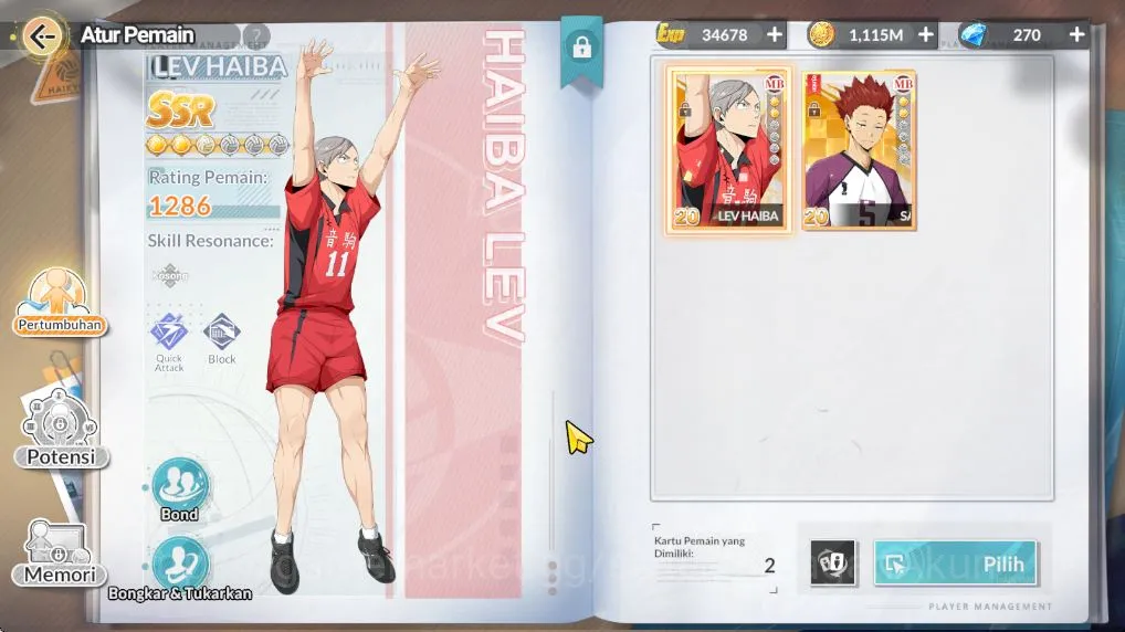 HAIKYU!! FLY HIGH Accounts [SEA]Lv27|270 DM|UR Tetsuro Kuroo + 2 SSR (Lev Hai image 5