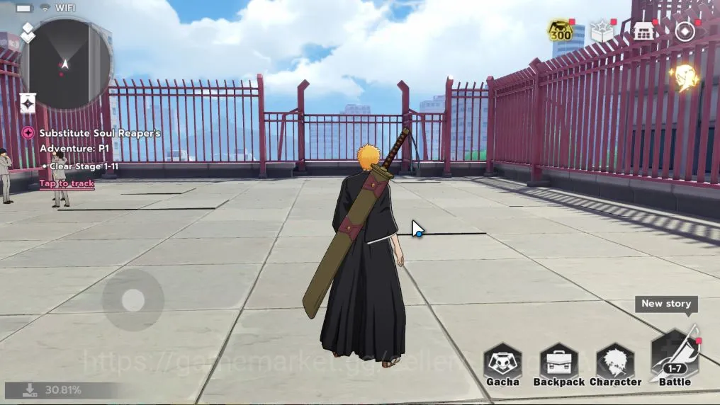 BLEACH: Soul Resonance Accounts Crunchyroll NA|Starter Lv 3, 3 SSR [Toshiro,Tosen,Sajin] +5 4