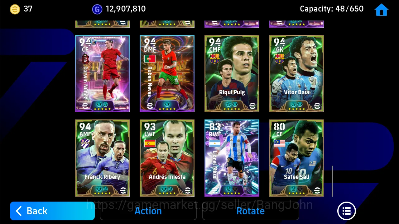 eFootball Accounts Others Power 3204 | son blitz totenham | lothar matthaus tsubasa | chiellini epic db new | saliba 2