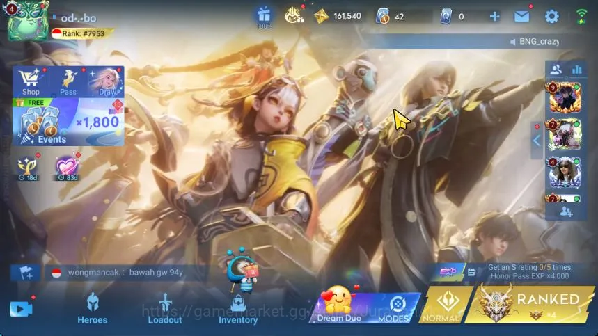 Honor of Kings Accounts Hero 110 Skin 164|Limitd[Shangguan,Lam,Wukong],Ful image 2