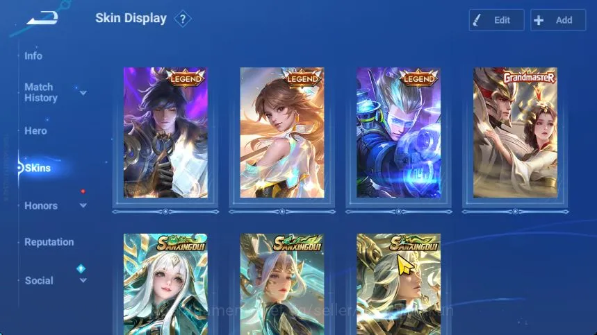 Honor of Kings Accounts Hero 110 Skin 164|Limitd[Shangguan,Lam,Wukong],Ful image 5
