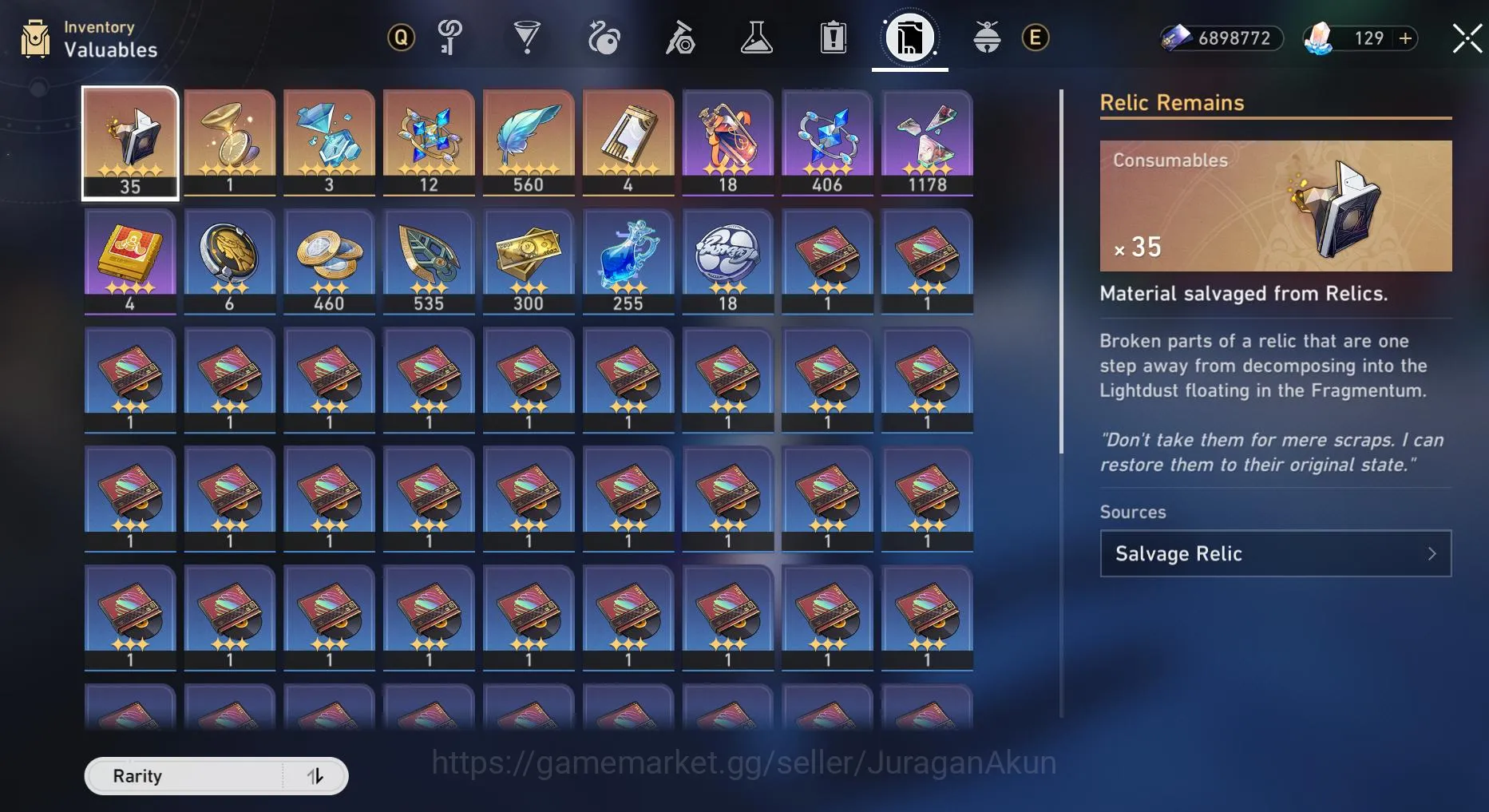 Honkai Star Rail Accounts Mid Game ASIA[TL70] 9 Limited (Phainon+Sign,Aglaea+Sign,ArcheronE2+Sign,TheHerta,Jingliu,Luocha 4
